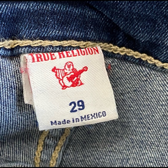 True religion Jenny curvy skinny jean medium wash 29 - Picture 8 of 15